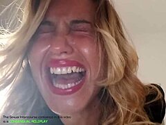 Vagina Maelle dihancurkan dalam seks kasar dengan penggemar sesat dalam video buatan sendiri ini