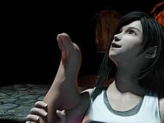 Най-доброто порно от анимационни филми: Лара Крофт е пленена от Tomb Raider