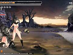 Hentai gameplay with Kyoko to the Max
