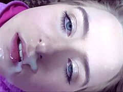 Deepthroating Under The Influence - Blonde Milf Face Fuck & Facialized POV!