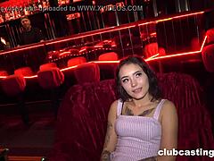 Sexy night club casting video