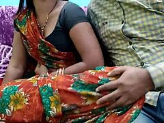 Hindi-tytön seksivideo, jossa on lanko ja hänen kaunis vaimonsa