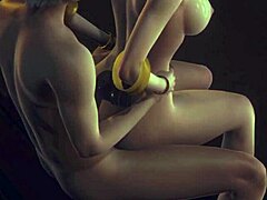 Akali blir knullad på gatan i en ocensurerad 3D-hentai