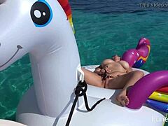 Squirting and squirting while I masturbate on my unicorn