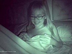 Amateur Asian teen ex-girlfriend with big tits stars in cute nightvision video