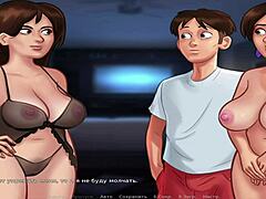 Teencartoon's Summertime Saga: Prepping for a Hot Threesome