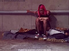 Homeless Mexicana Daniela Hot Hyperverse enjoys extreme outdoor fucking
