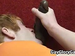 Gay Gloryhole Delight: Interracial Handjobs and Ass Play