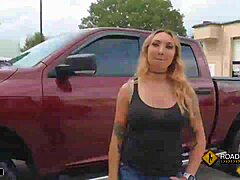 Boobs and tits get the attention they deserve in this car fetish video