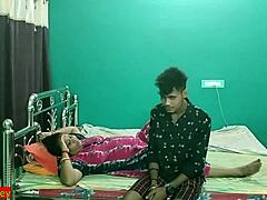 Interracial Bhabhi knullar hårt i indisk MILF-sexvideo
