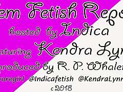 Indica and Kendra Lynn explore femdom fetish with vore elements