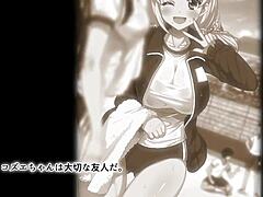 Animasi Jepun menghidupkan video rahsia seorang gadis