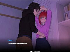 Hentai-spelscènes: erotische illustraties van anaal spelen en creampies