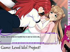 Big boobs and tits take center stage in this anime game