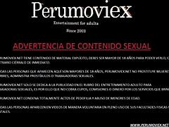 Experience the thrill of a Peruvian casting with a big cock and creampie