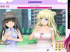 Lewdneko streams part 2 of Love Cubed dating game