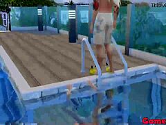 Мадара посећује базен и тражи помоћ од пријатеља за анални секс