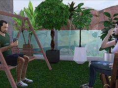 Daddy and I: A passionate encounter in The Sims 4