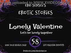 POV audio of lonely Valentine's Day fetish for women