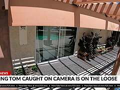 マーリー・ブリンクスの隠しカメラが不要な訪問者を捉えます。
