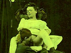 Video porno vintage yang menampilkan gaya berbulu dan retro dari tahun 1700-an hingga 1900an