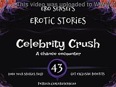 Get turned on by your favorite celebrity crush with this erotic audio