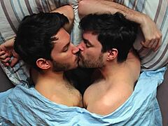 Gay men give each other pleasure