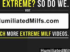 קריסטינה, ה-MILF מ-Humiliatedmilfs, מקבלת זין ענק