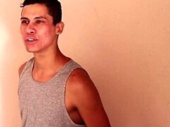 Young gay Brazilian amateur Igor and j's hot sex session